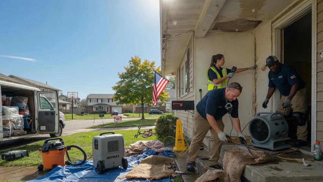 Water Damage Restoration in Nallen, WV near me